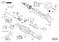 Bosch 3 601 B37 0D0 GOP 30-28 Multipurpose  tool Spare Parts